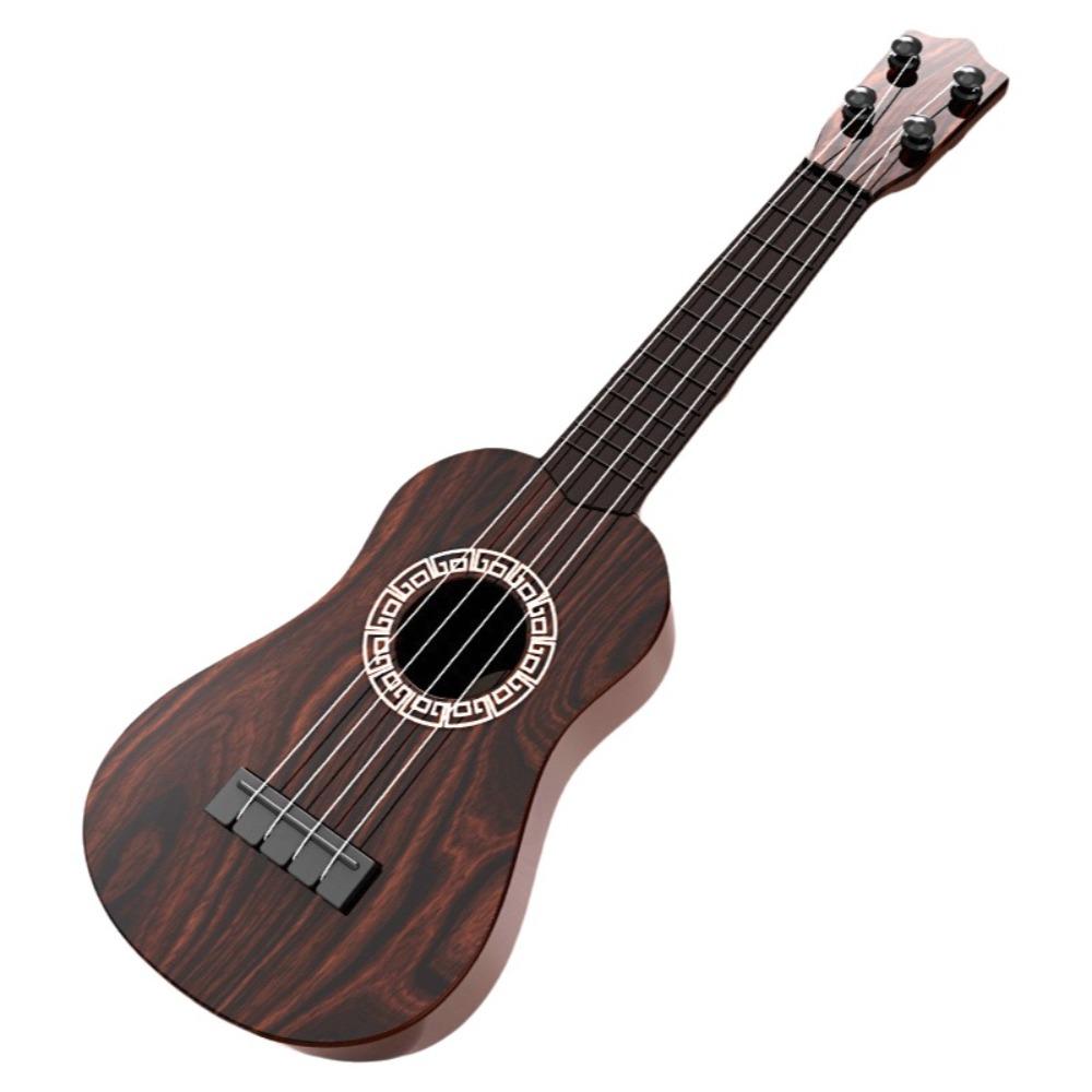 4 Strings Simulated Guitar Toy Educational Toy Musical Instrument  Play Activity