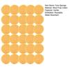 30Pcs Turmeric Kojic Acid Face Sponge Pores Cleaning Reusable Round Absorbent Compressed Makeup Removal Exfoliating SPA Face Cleansing Pad Kit