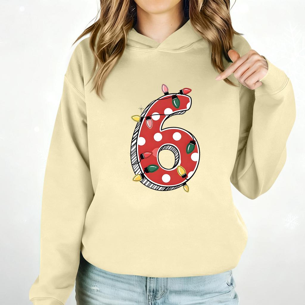 Женский повседневный модный спортивный костюм с принтом, повседневная толстовка с капюшоном и длинными рукавами