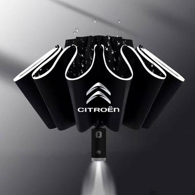 Автоматический складной ветрозащитный солнцезащитный зонт с LED для C3 C4 X7 Xsara Picasso Crosser C-ELYSEE JUMPY NEMO VTS