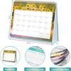 2026 Desk Calendar - Standing Flip Desktop Calendar 2026, JAN. 2026 - DEC. 2026, 9.8" x 8.3", Desktop Calendar, Memoranda Lined Pages with Thick