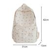 Warterproof Students School Bag Flower Shoulder Bag Portable Fashion Backpack  Girl