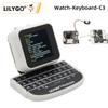 Watch-Keyboard-C3 V1.0 ESP32-C3 T-Watch Expansion Module QWERTY Bluetooth Wireless MINI Keyboard Development Board