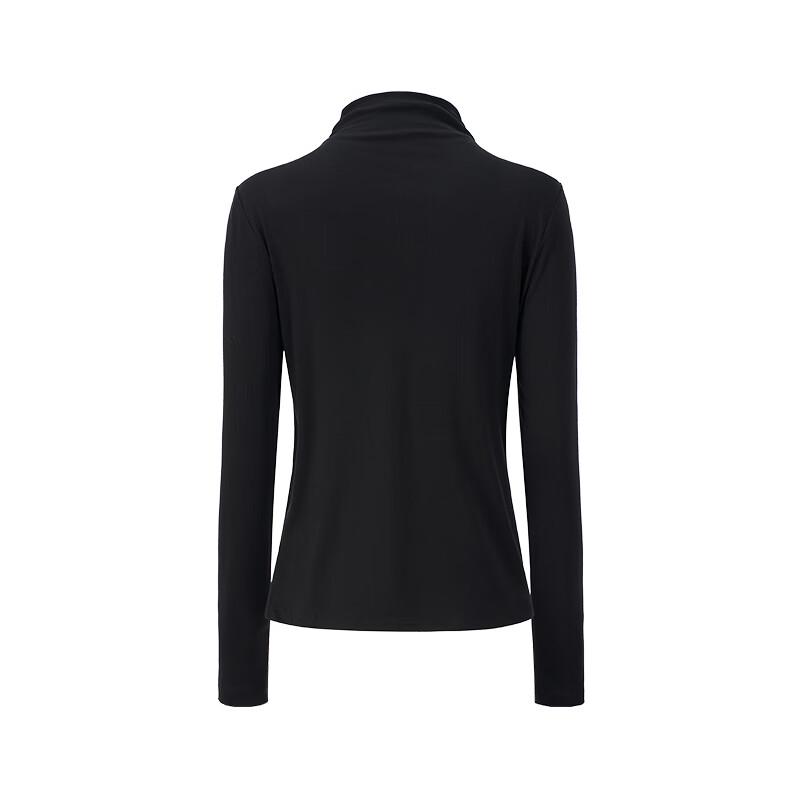 Женский трикотажный базовый топ с полувысоким воротником GIOVANNI VALENTINO