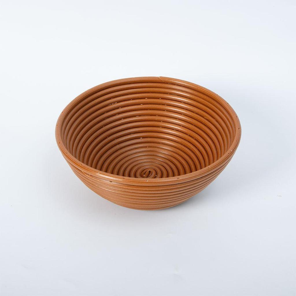 Моющаяся плетеная корзина для расстойки хлеба из ротанга — в европейском стиле.