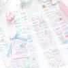 New Cute Korean Graffiti Decoration Adhesive Masking Washi Tape Students Scrapbooking Journal Collage DIY Material Sticker Gift