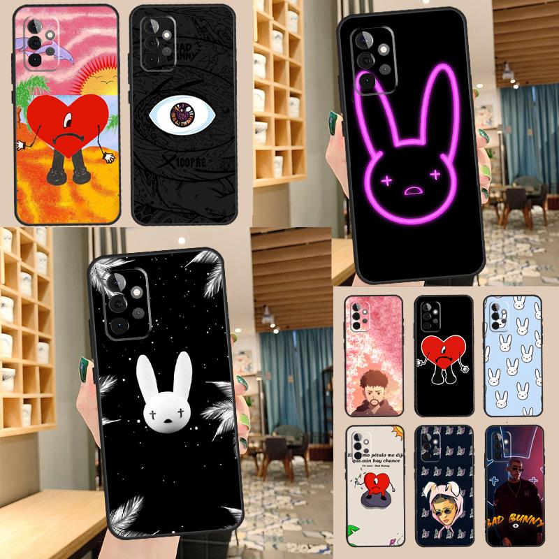 Чехол Bad Bunny для Samsung Galaxy A14 A34 A54 A52S A12 A22 A32 A52 A72 A13 A33 A53 A73 A31 A51 A71