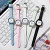 Women's Quartz Wristwatches Cute Watches for Student Fashion Design Square Girl's Watch Best Gifts Clock