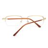 Eye Protection Square Eyeglasses Metal Hyperopia Glasses Elegant Presbyopic Eyewear  Men Women