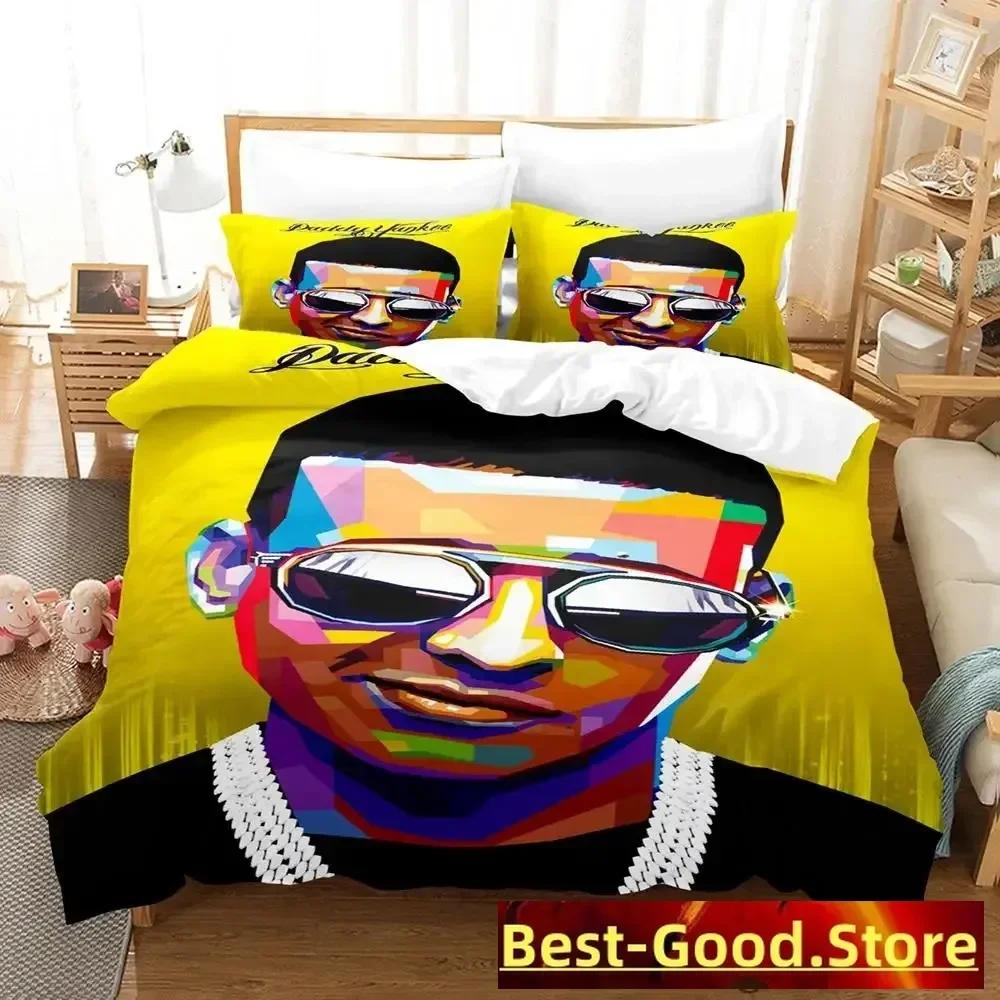 Постельное белье Daddy Yankee Односпальное Twin Печатный комплект постельного белья с наволочкой пододеяльником Мягкое Односпальное Двуспальное Queen Super King