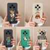 Модные чехлы для Tecno Camon Pop 9 Sprak 20 30 30C Pro 30S GO 1 2025 4G 5G Lovely Bear Мягкий ультратонкий жидкий силиконовый протектор экрана для Tecno Capa