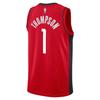 Nike Игровая майка NBA Хьюстон Рокетс Сезон 25-26 Амен Томпсон 1 Без рукавов Свитшот Спортивная Баскетбольная майка Мужская майка DN2006-668
