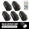 5pcs Solar Powered Cab Lights for Truck Solar Powered Cab Lights Roof Lights with Dodge Ram 1500 2500 3500 4500 5500 2003-2018