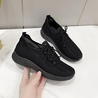 Новые женские кроссовки, женская спортивная обувь, женские кроссовки, повседневная обувь, женские корзины на платформе, женские черные, женские теннисные туфли