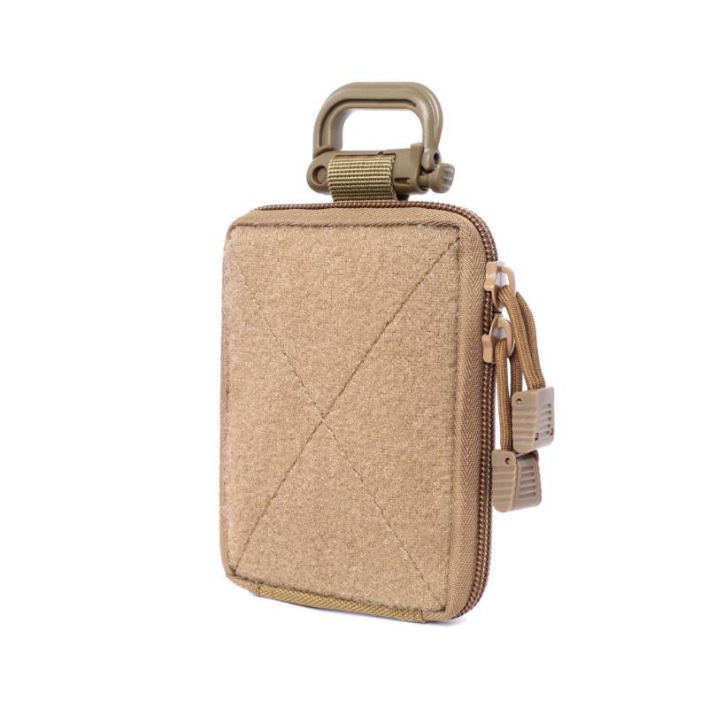 Tactical EDC Tool Pouch Small Utility Bag Multi Pocket Organizer for Outdoor Hiking Camping Fishing Cycling