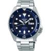 Мужской SBSA001 (5SPORTS SKX Sports Style Mechanical Мужской металлический браслет) Круглые часы, серебро