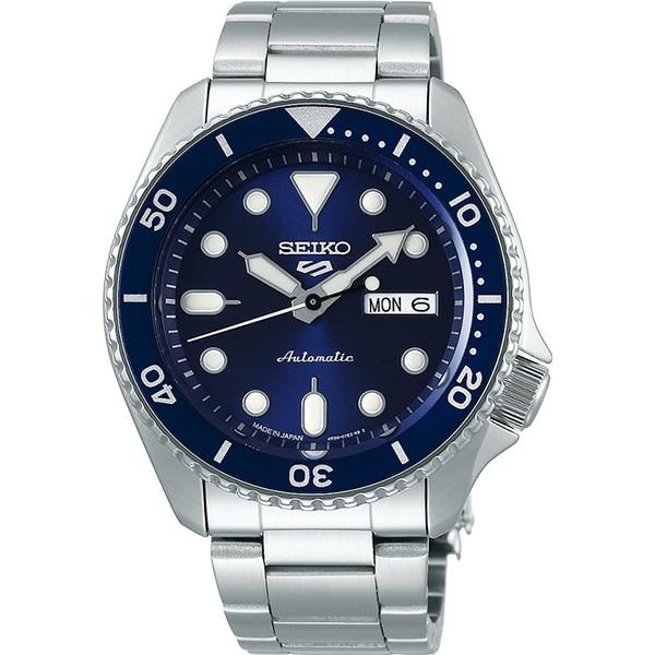 Seiko 5 Sports SKX Series Men's Automatic Wrist Watch - Silver / Black SBSA299 SBSA005 SBSA003 SBSA001 SBSA013 SBSA259 SBSA261 SBSA309 SBSA307 SBSA305