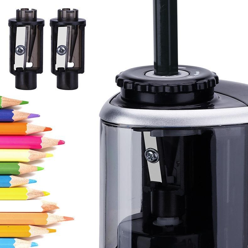 Электрическая точилка настольная автоматическая точилка для карандашей подходит для карандашей (6-8мм) для студентов школьные канцелярские товары
