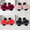 Cozy Girls Home Outdoor Slides With Soft Fur Decoration And Furry Design
