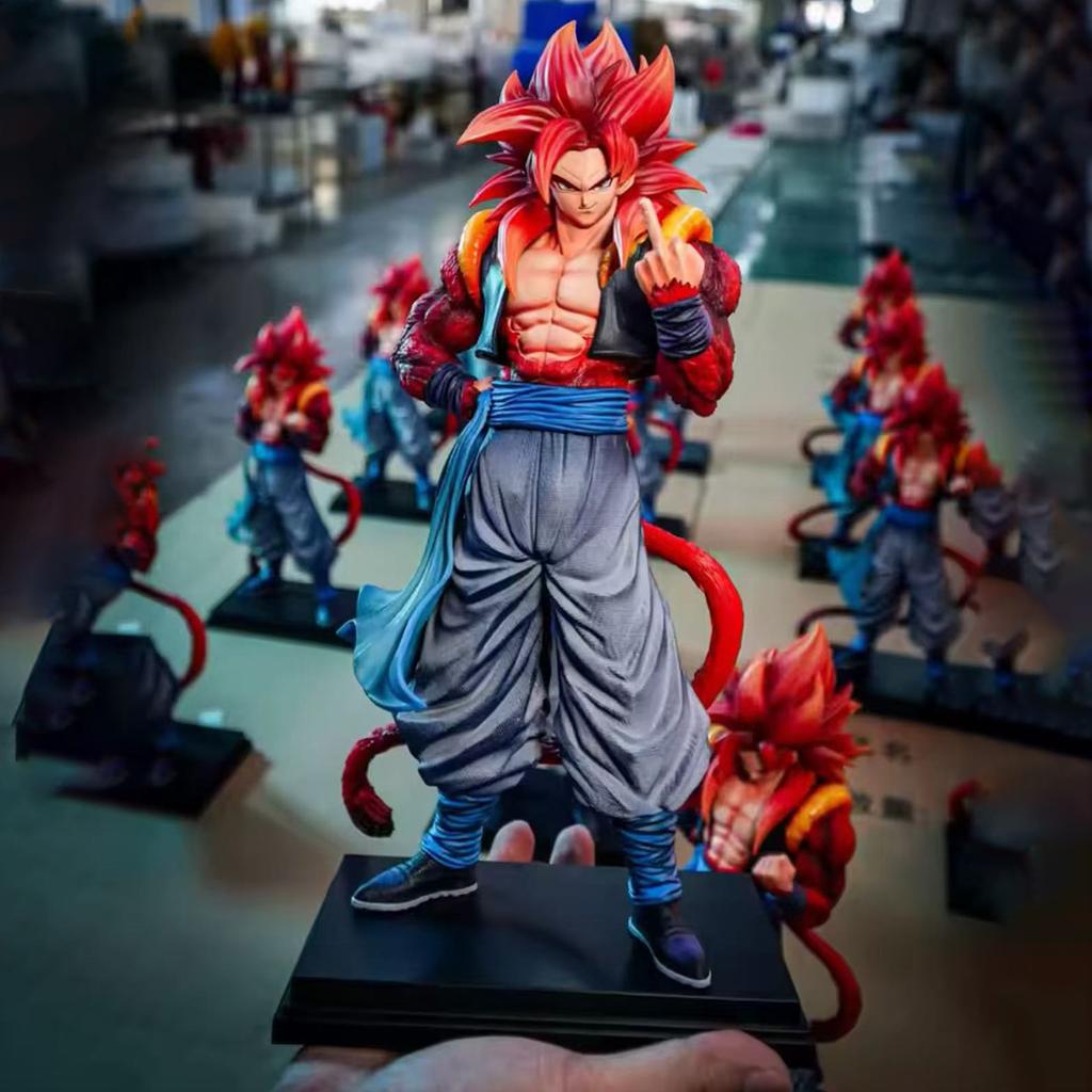 Jt Статуэтка Dragon Ball Ssj4 Гогота Фигурка Сменные Руки Супер Сайян 4 Гогота ПВХ Фигурки Действия Коллекционная Модель Игрушки Подарки