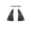 Car Rear Window Shutter Cover Trim For Volkswagen VW Polo MK5 6R 6C 2011-2018 Car Tail Triangle Window Louver Side Vent Trim