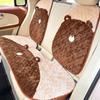 Warm Car Seat Cushion Non Slip Car Pillow Soft Bear Car Cushion  Automobile
