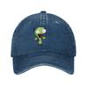 Винтажная Бейсболка Gir Loves Tacos Invader Zim Унисекс Женская Потертая Джинсовая Кепка Snapback Для Активного Отдыха Регулируемые Кепки