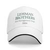 Отдел управления рисками Lehman Brothers Повседневная бейсболка Летняя кепка-тракер Рыболовная кепка-snapback Мужские взрослые бейсболки