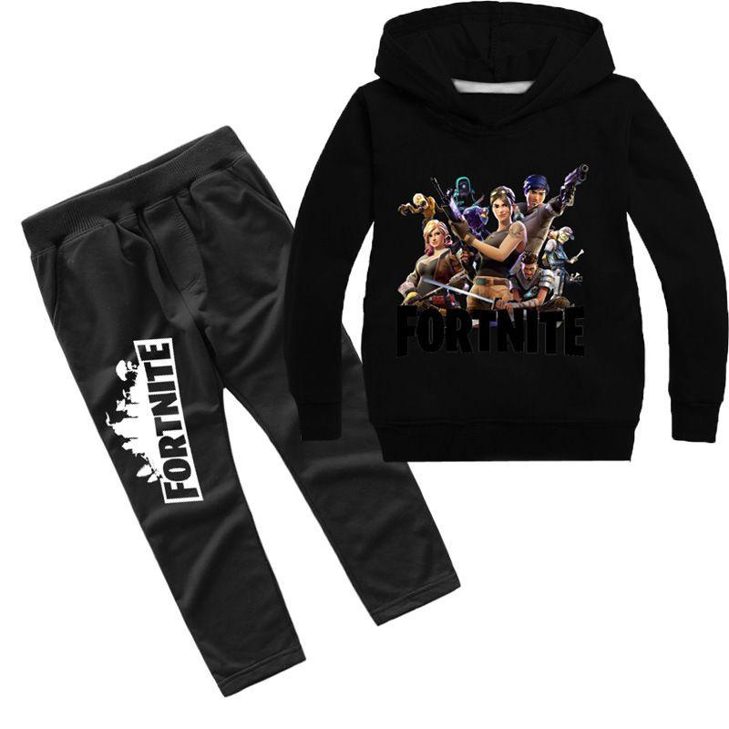 Hooded Fortnite Child Clothing Sweatshirt Hoodie Unisex Kids Wear Clothing Game