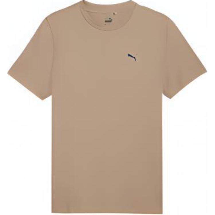 Puma Футболка Better Essentials Fashion Solid Color Breathable Short Sleeve T Shirt Men Tops Oak-Brown 675977-67