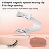 Professional Magnetic Eyelashes Extension Applicator Two-Stage False Eyelashes Tweezer Curler Clip Clamp Makeup Beauty Tool