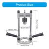 Профессиональный алюминиевый кондуктор для сверления Инструмент для точного позиционирования сверла с регулировкой 90 градусов и стабильной системой фиксации