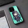 Чехол для телефона Muichiro Tokito из аниме для IPhone 17 Air 16 E Pro Max 15 14 13 Mini 12 Pro 11 Max Plus Черная стеклянная крышка