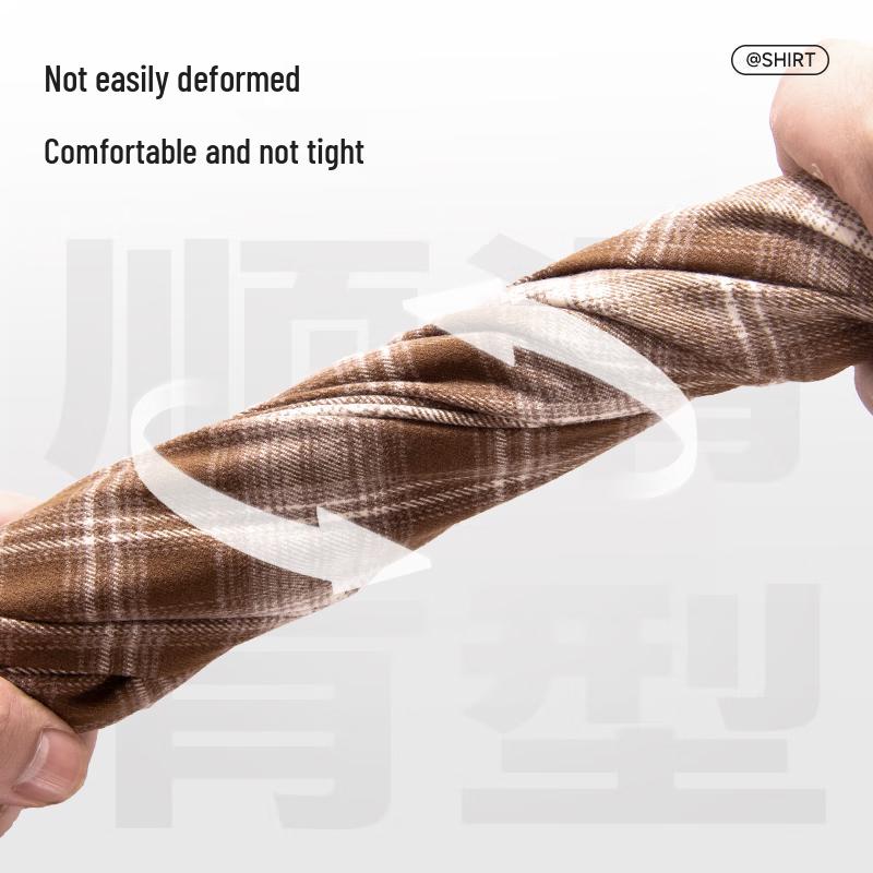 Mark Fairwhale Мужская американская фланелевая клетчатая рубашка с длинным рукавом