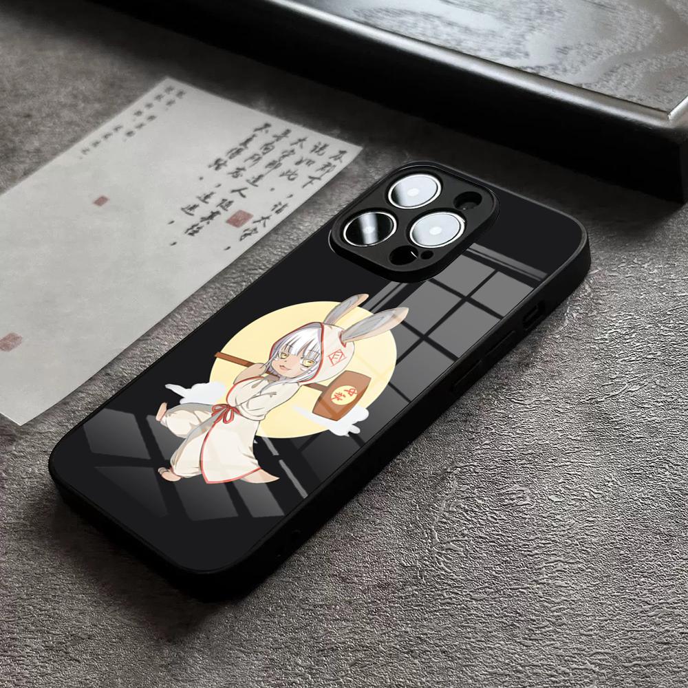 Чехол для телефона из аниме «Созданный в Бездне» для IPhone 17 Pro Max 14 Pro 15 12 11 13 Mini X XR XS 16 Plus SE Стеклянный чехол