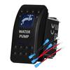 12v/24v Blue Led Light 5 Pin On Off SPST Rocker Switch 7 Pin On Off On ARB Carling Style Car Boat Waterproof Pump Push Switch