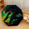 Predator Windproof Auto 8 Rib Folding Umbrella Portable Outdoor Parasol