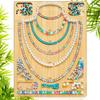 Wooden Beading Mats Trays Fashion Jewelry Making Tray Funny Bracelet Beading Boards  Home