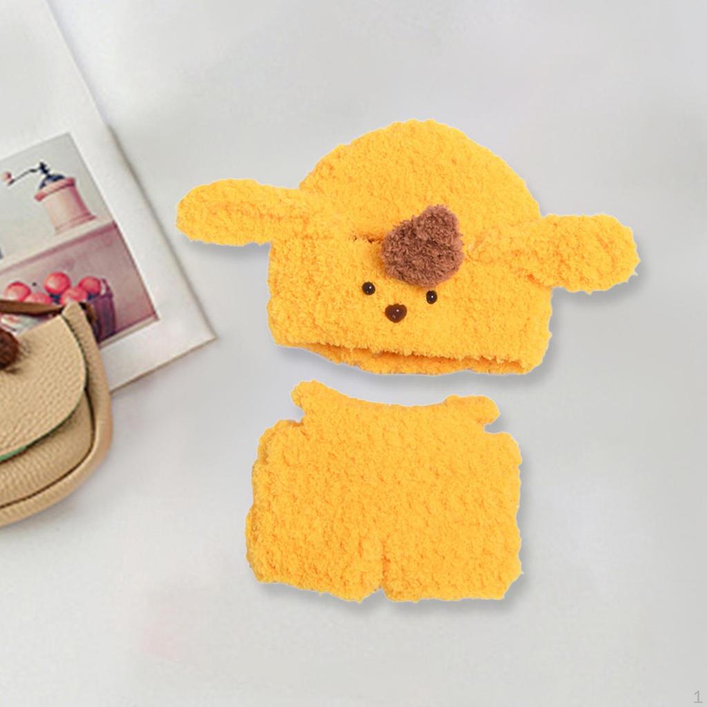 15cm Doll Clothes Cartoon Plush Accessories Outifits Stuffed Animals