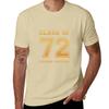 Class of 72 1972 class reunion 50th golden reunion T-Shirt vintage clothes customs plus sizes mens t shirt