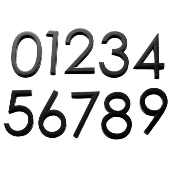 Современные 3D сверхмощные нержавеющие простые установки Современные номера адресов домов