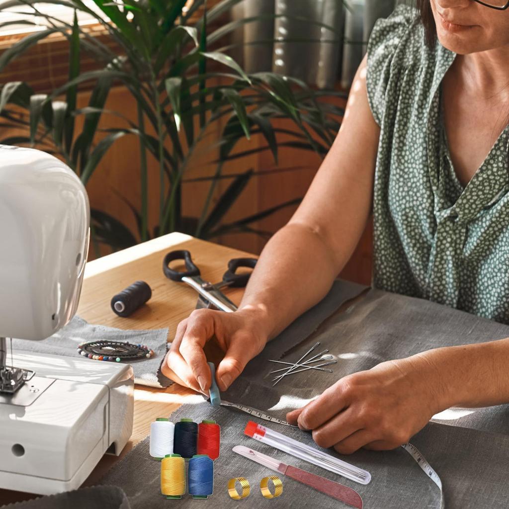 36 шт. Иглы для шитья Иглы с большим ушком с нитью Разного размера Наборы для шитья одежды Вышивки Крестиком Игла Швейный инструмент