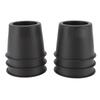 6 PCS Anti Vibration Pads Sofa Feet Pad Furniture Riser Mat for Table Cabinet Bed 3in Black Round