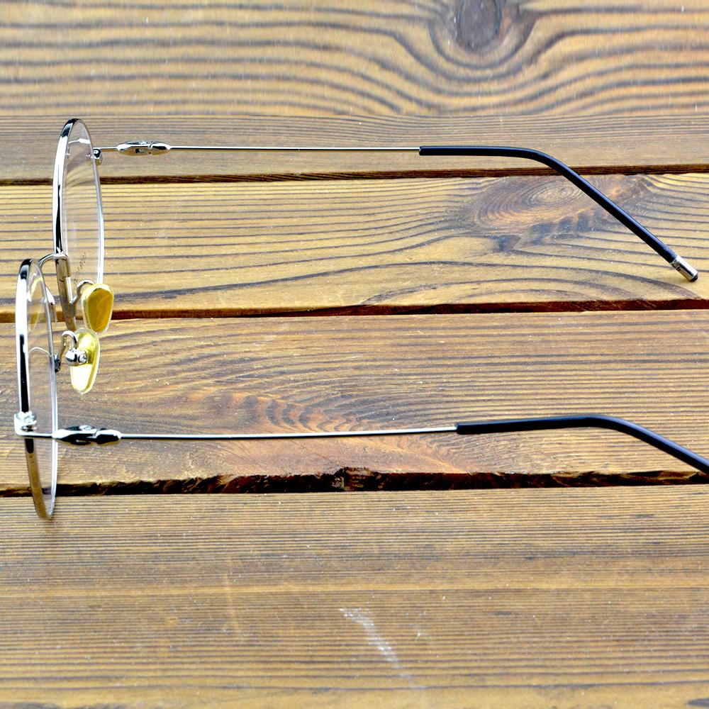 Стильная круглая титановая оправа для очков – Легкая металлическая оправа для мужчин и женщин с классическим дизайном