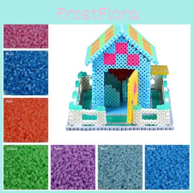 5mm Plastic Beads 1000pc Diy 3d Puzzle Kit For Kids Creative Craft Activity Toy