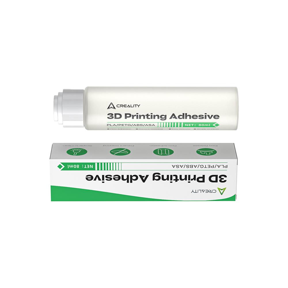 Creality Build Plate Adhesive Glue 3D Printing 80ml Anti-Warping Easy Clean-up for PLA PETG ABS ASA 3D Printer Accessories