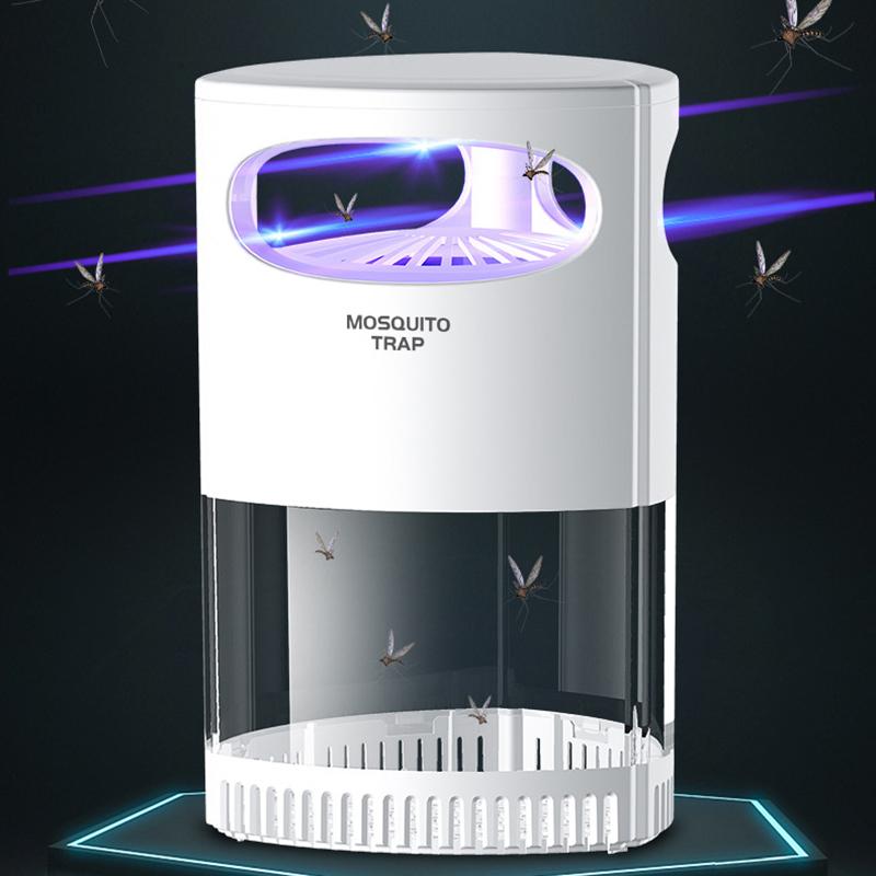 Silent Mosquito Killer Lamp UV Photocatalyst Bug Zapper 1Pcs USB Charging Light Weight for Hiking Camping Travel Use