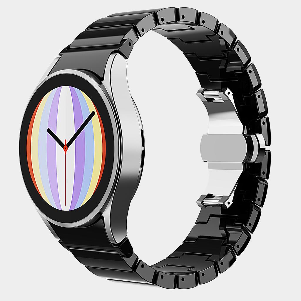 Ремешок для часов с блестками, пластиковый ремешок для Samsung Galaxy Watch 5/4, 40 мм, 44 мм, Watch5 Pro, 45 мм, Watch4, классический, 20/22 мм, Samartwatch, прозрачный ремешок