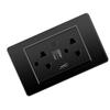 Thailand Type Electrical Wall Receptacle Outlet Space Saving USB Type C Wall Charger Outlet for