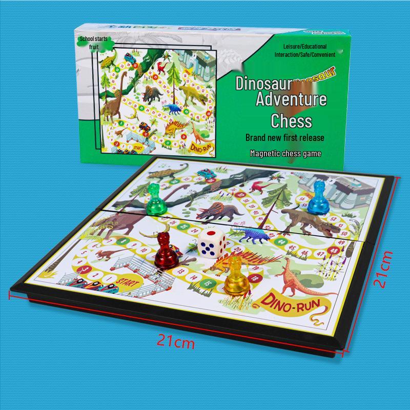 Магнитный шахматный набор «Все в одном»: Игра «Летающие шашки», Гомоку, Го, Сянцы, Доу Шоу Ци, Шашки, Военные шашки - Детская развивающая игрушка